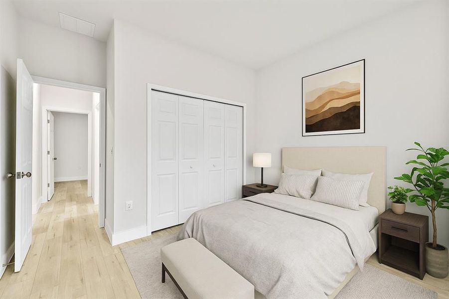 Furnished interior view inside a new home in , Citrus Springs (Image 9).
