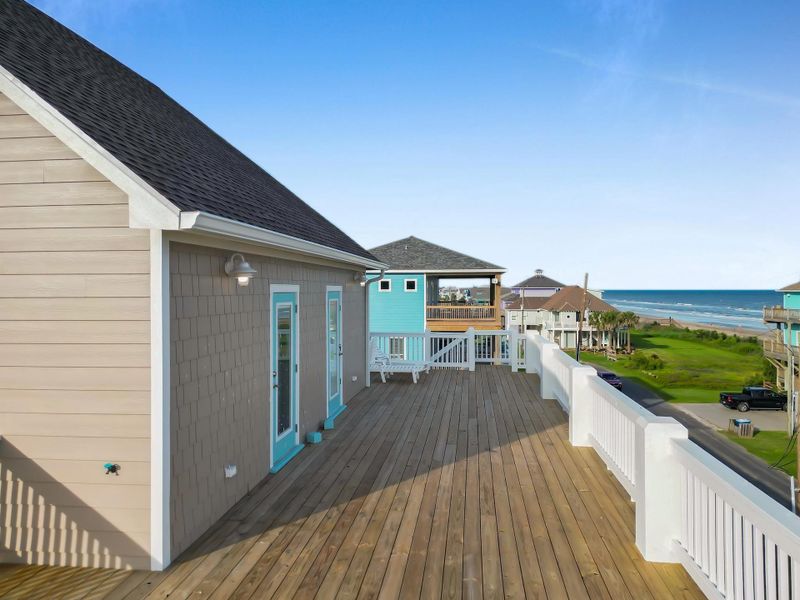 Exterior details and patio area of a home in , Crystal Beach (Image 27). Exterior details and patio area of a home in , Crystal Beach (Image 27).