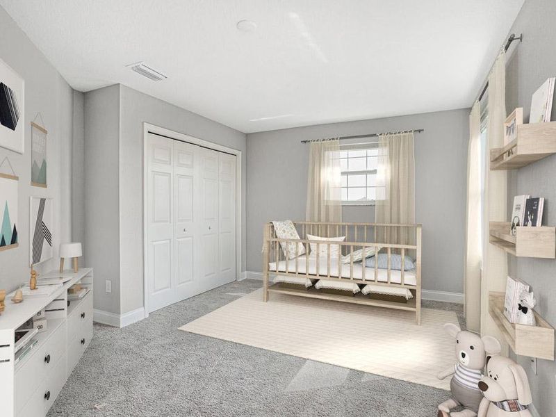 Versatile and spacious secondary bedrooms perfect for any need - Wayfair by Highland Homes