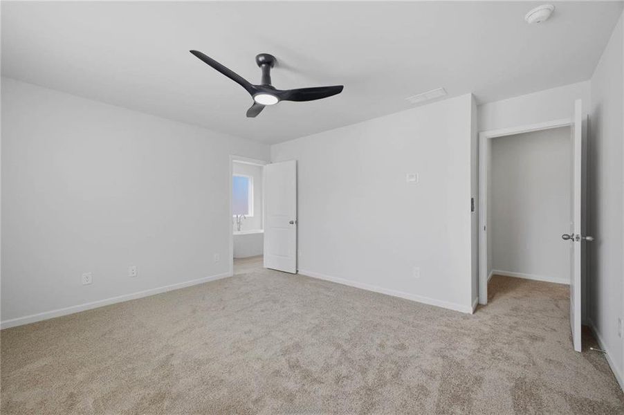 Spacious, unfurnished interior of a new home in Preserve at AG Village, Perry (Image 16). Spacious, unfurnished interior of a new home in Preserve at AG Village, Perry (Image 16).