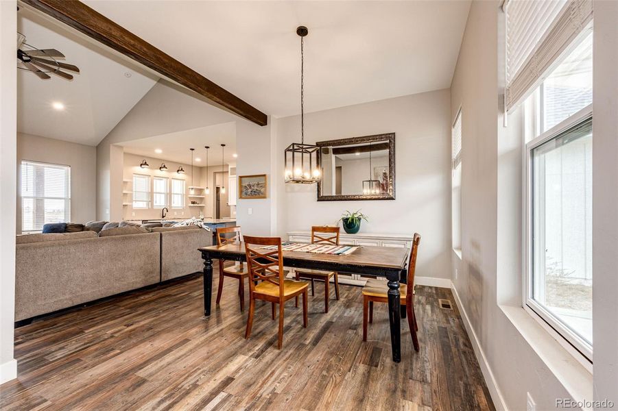Furnished interior view inside a new home in , Peyton (Image 29).