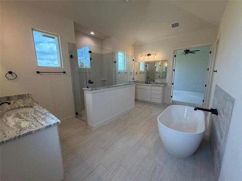 Furnished interior view inside a new home in , Decatur (Image 10).