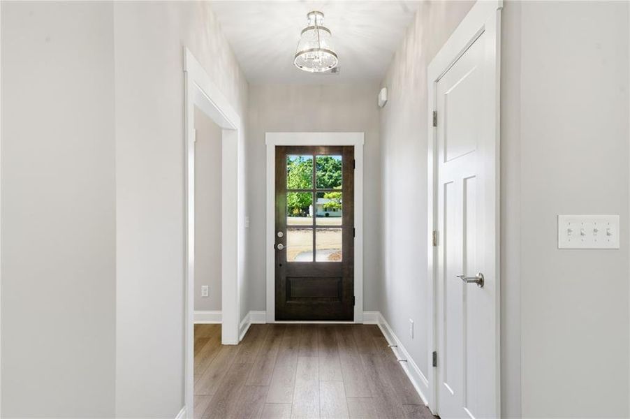 Spacious, unfurnished interior of a new home in , Monroe (Image 17).