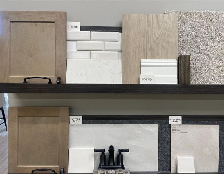 Design selections in home *Model Representation*