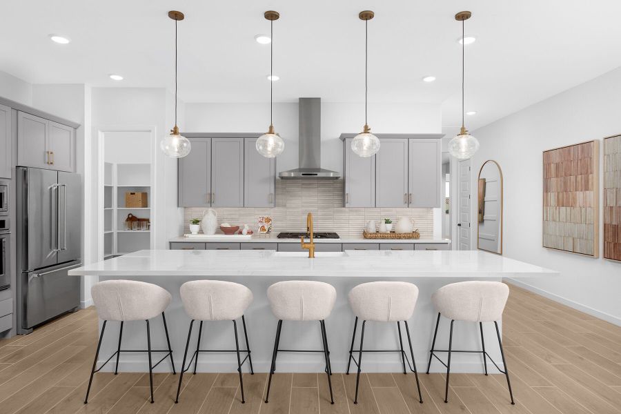 Representative furnished interior of a home built from the Aqua by Mattamy Homes in Rosewood Heights, San Tan Valley (Image 9).