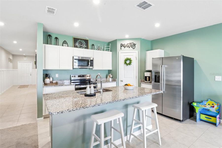Furnished interior view inside a new home in , Sumterville (Image 36).