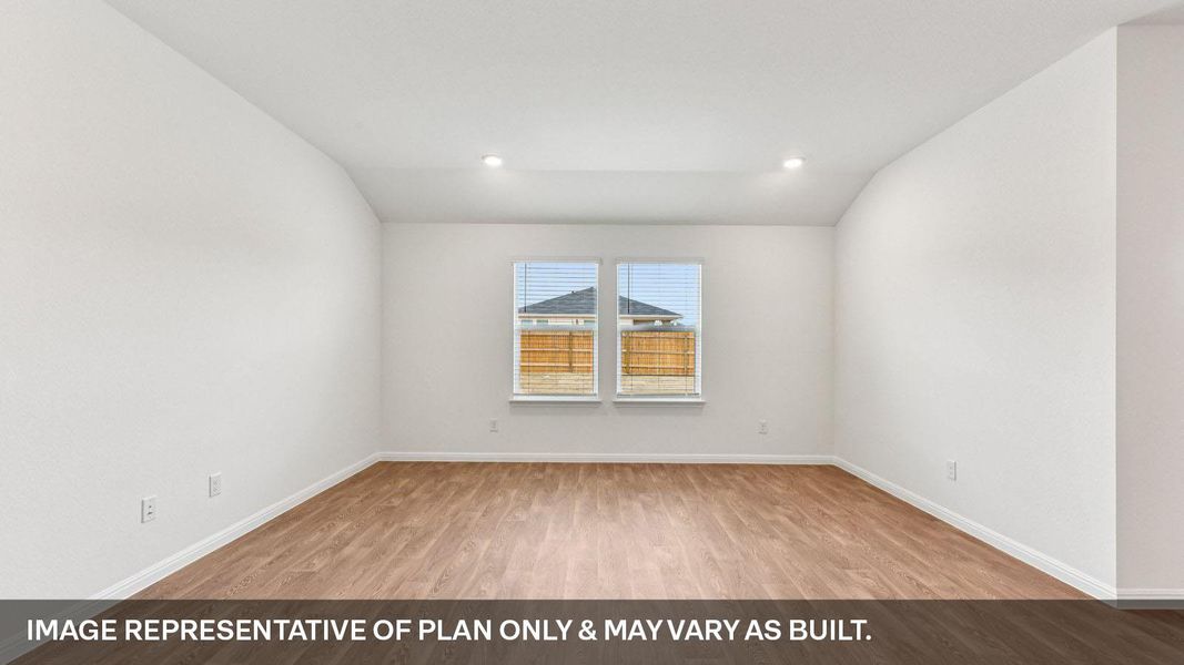 Spacious, unfurnished interior of a new home in Southgrove, Kyle (Image 19).