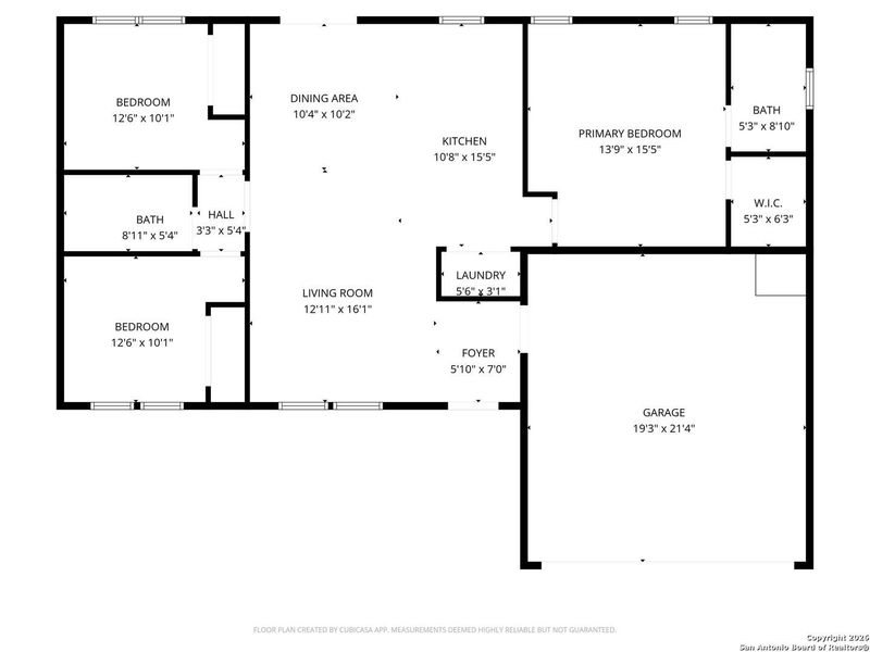 2D floor plan layout of this home in , Atascosa, TX (Image 5).