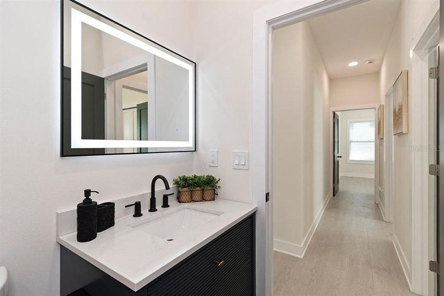 Furnished interior view inside a new home in , Tampa (Image 6).