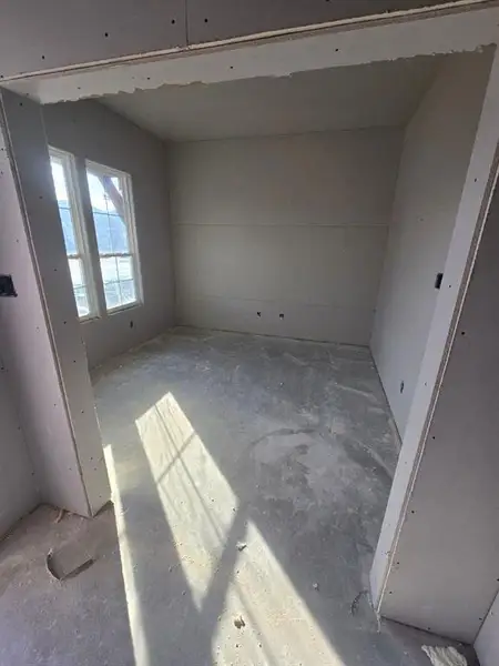 In-progress construction of a new home in Morningstar, Aledo, TX (Image 5).