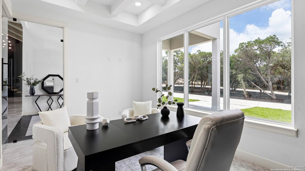 Furnished interior view inside a new home in , San Antonio (Image 14).