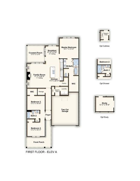 2D floor plan layout for the Lewis by Grant & Co in Union Depot, Bartlett, TN (Image 3).