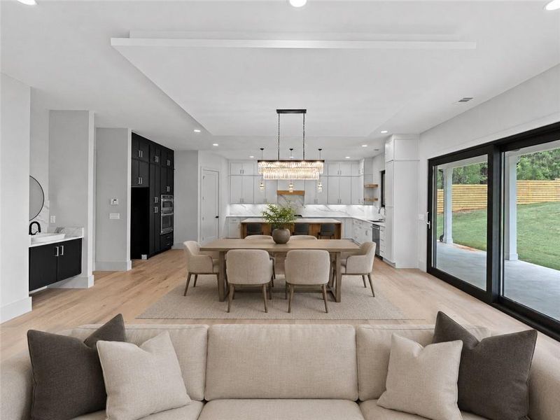 Furnished interior view inside a new home in , Lawrenceville (Image 9).