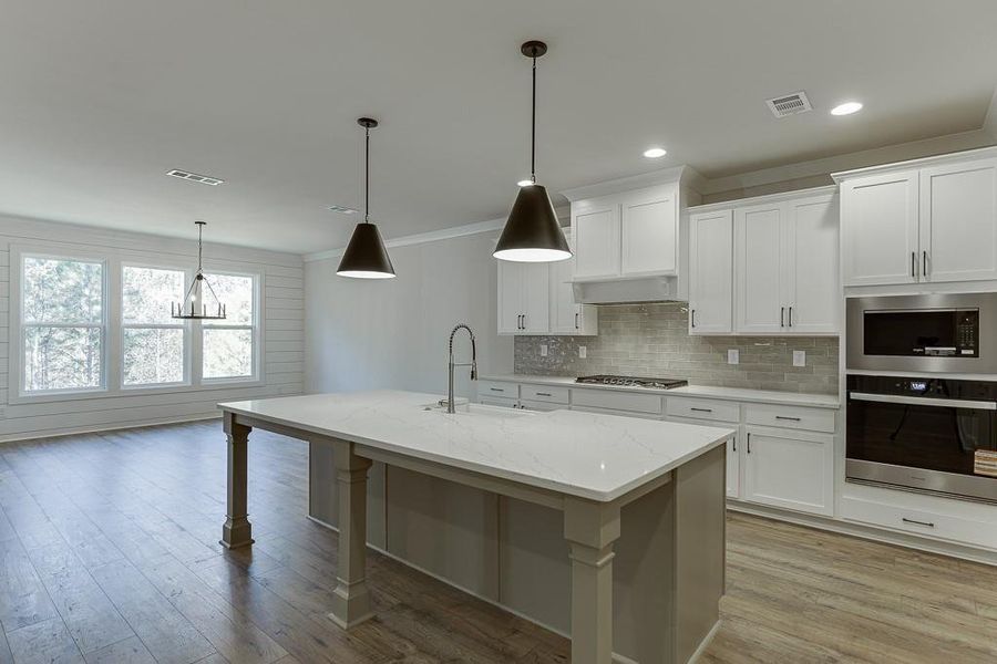 Furnished interior view inside a new home in , Bishop (Image 12).