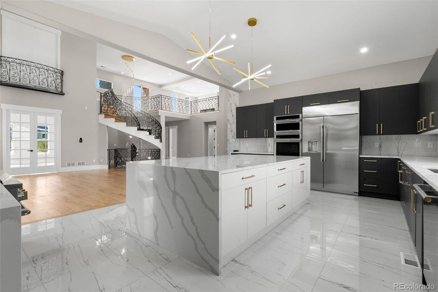 Furnished interior view inside a new home in , Centennial (Image 6).