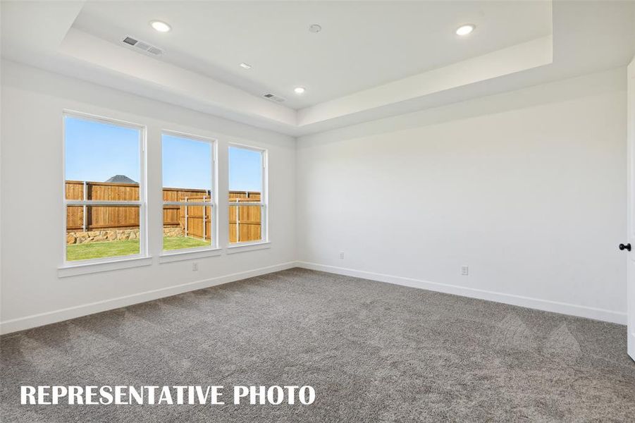 Your dreamy new owner's suite is located at the back of the home for additional privacy. REPRESENTATIVE PHOTO Your dreamy new owner's suite is located at the back of the home for additional privacy. REPRESENTATIVE PHOTO