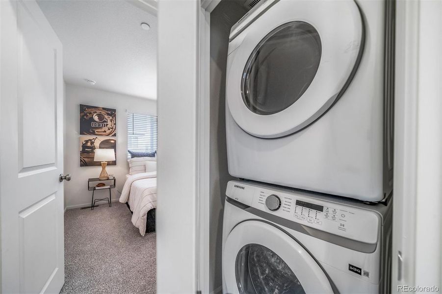 Furnished interior view inside a new home in , Commerce City (Image 16).