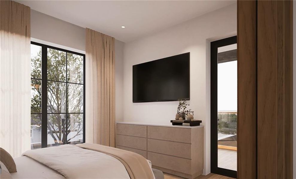 Furnished interior view inside a new home in , College Park (Image 9).