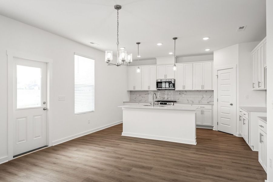Furnished interior view inside a new home in Calista Farms, White House (Image 32).