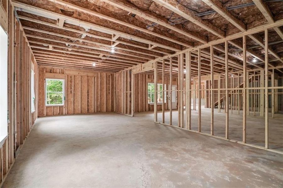 In-progress construction of a new home in , Jasper, GA (Image 53).