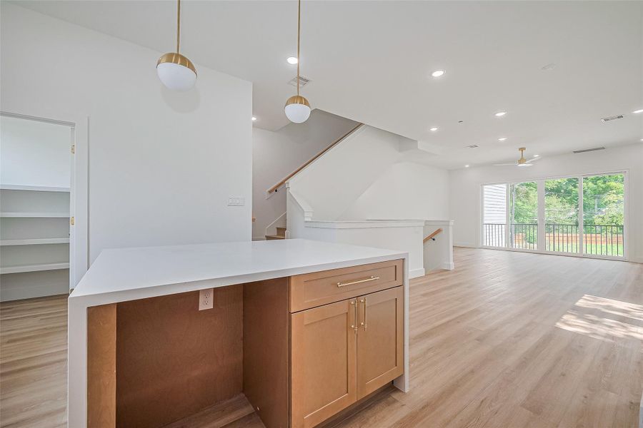 Furnished interior view inside a new home in , Houston (Image 13).