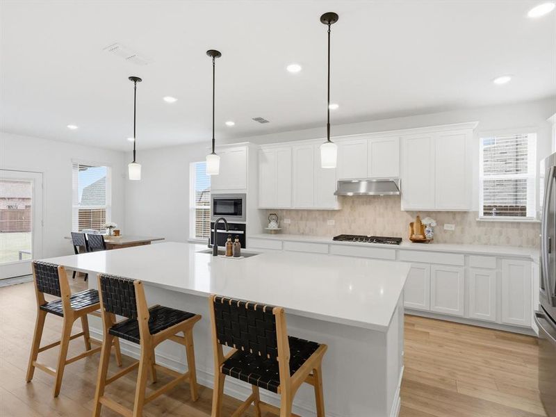 Furnished interior view inside a new home in , McKinney (Image 5).