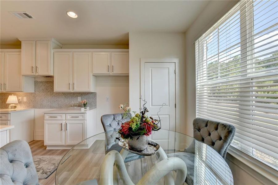 Furnished interior view inside a new home in Tribute, Hoschton (Image 30). Furnished interior view inside a new home in Tribute, Hoschton (Image 30).