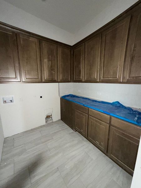 In-progress construction of a new home in Grayson Ridge, Van Alstyne, TX (Image 9).