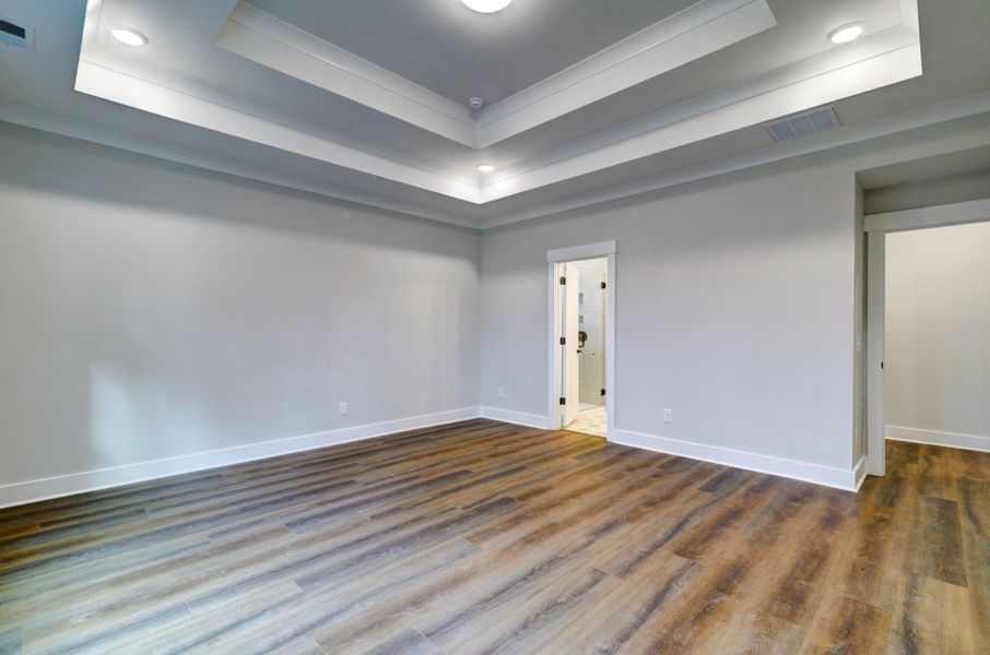 Representative unfurnished interior of a home built from the Sumter by Center Park Homes in Sweetbay Cove, Summerville (Image 43). Representative unfurnished interior of a home built from the Sumter by Center Park Homes in Sweetbay Cove, Summerville (Image 43).