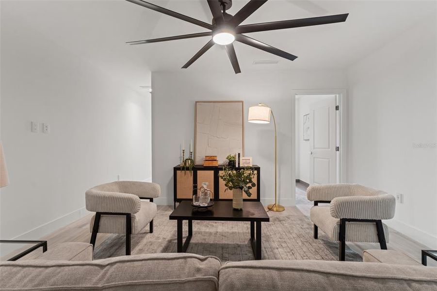 Furnished interior view inside a new home in , Tampa (Image 52).