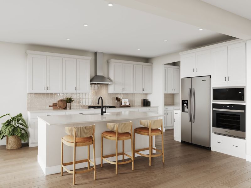 Representative furnished interior of a home built from the Ashford by Beazer Homes in Marbella at Windrose, Waddell (Image 3). Representative furnished interior of a home built from the Ashford by Beazer Homes in Marbella at Windrose, Waddell (Image 3).