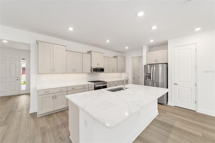Furnished interior view inside a new home in On Top of the World Communities, Ocala (Image 8).