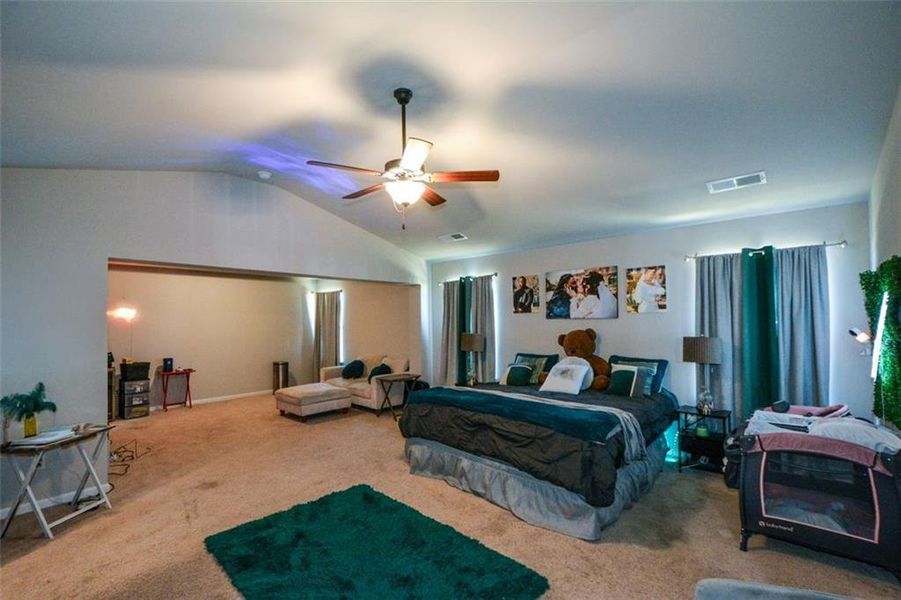 Furnished interior view inside a new home in , Locust Grove (Image 10).