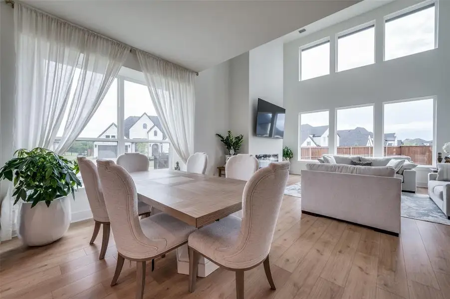 Furnished interior view inside a new home in , Prosper (Image 4).
