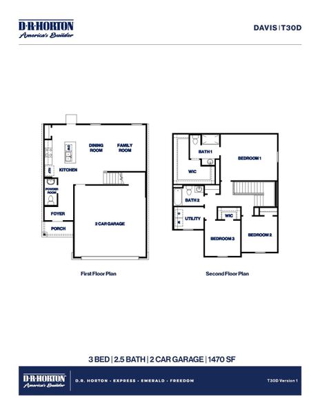 2D floor plan layout of this home in Silverthorne, Conroe, TX (Image 5).