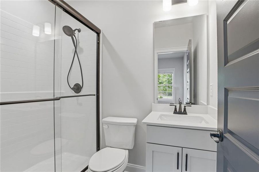 Furnished interior view inside a new home in , Dacula (Image 8).