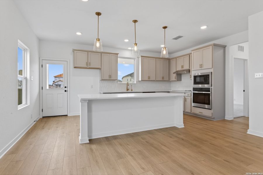 Furnished interior view inside a new home in Saddlebrook Ranch, Schertz (Image 4).