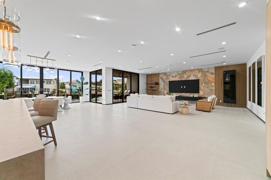 Furnished interior view inside a new home in , Wilton Manors (Image 35).