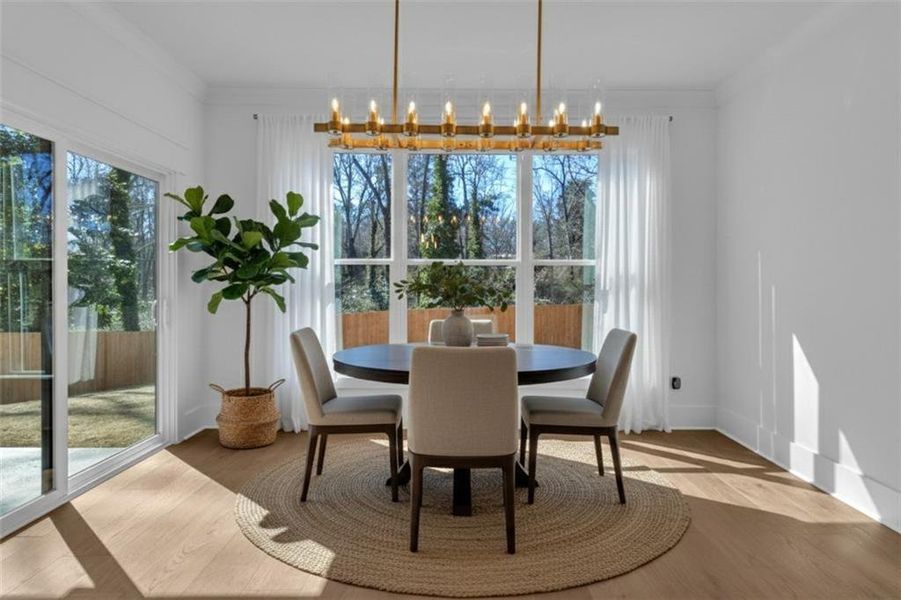 Furnished interior view inside a new home in , Hoschton (Image 15). Furnished interior view inside a new home in , Hoschton (Image 15).