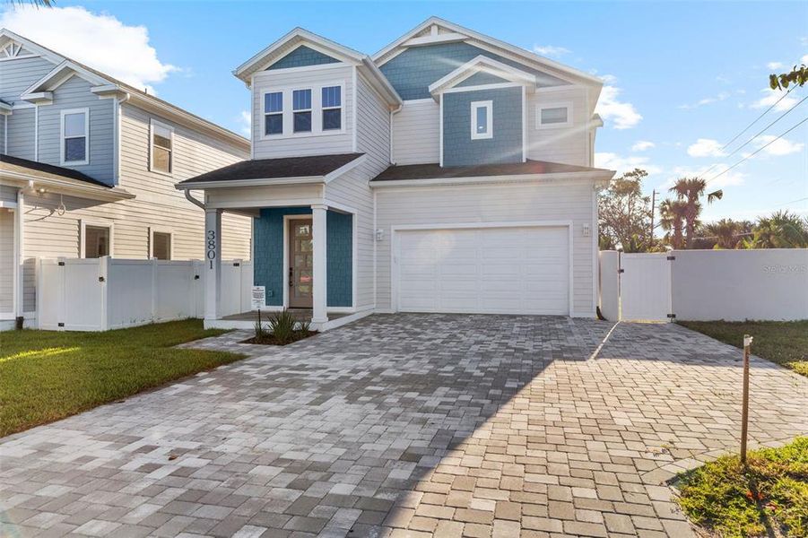 Front exterior of a new home in , St. Petersburg, FL, highlighting curb appeal (Image 1).