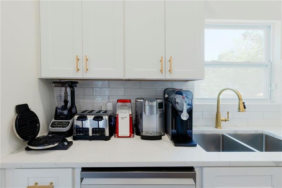 Close-up of interior finishes inside a home in , Atlanta (Image 14).