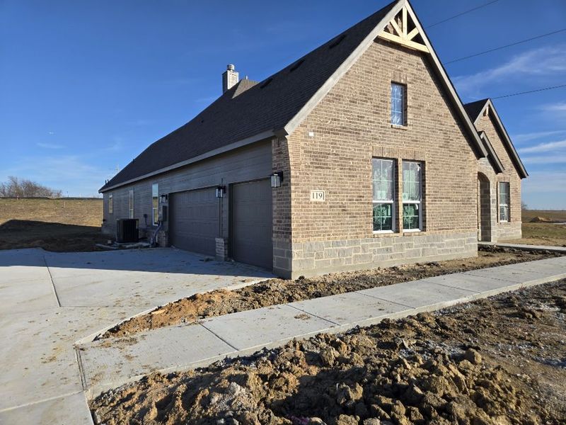 In-progress construction of a new home in Hillview Addition, Decatur, TX (Image 18). In-progress construction of a new home in Hillview Addition, Decatur, TX (Image 18).