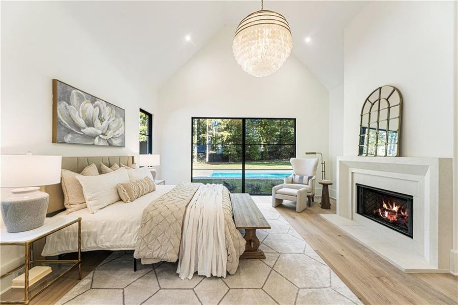 Furnished interior view inside a new home in , Alpharetta (Image 19).
