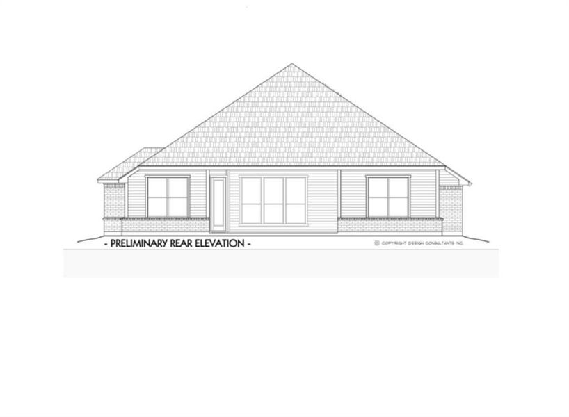 Exterior rendering of this home design in , Springtown, TX (Image 3).