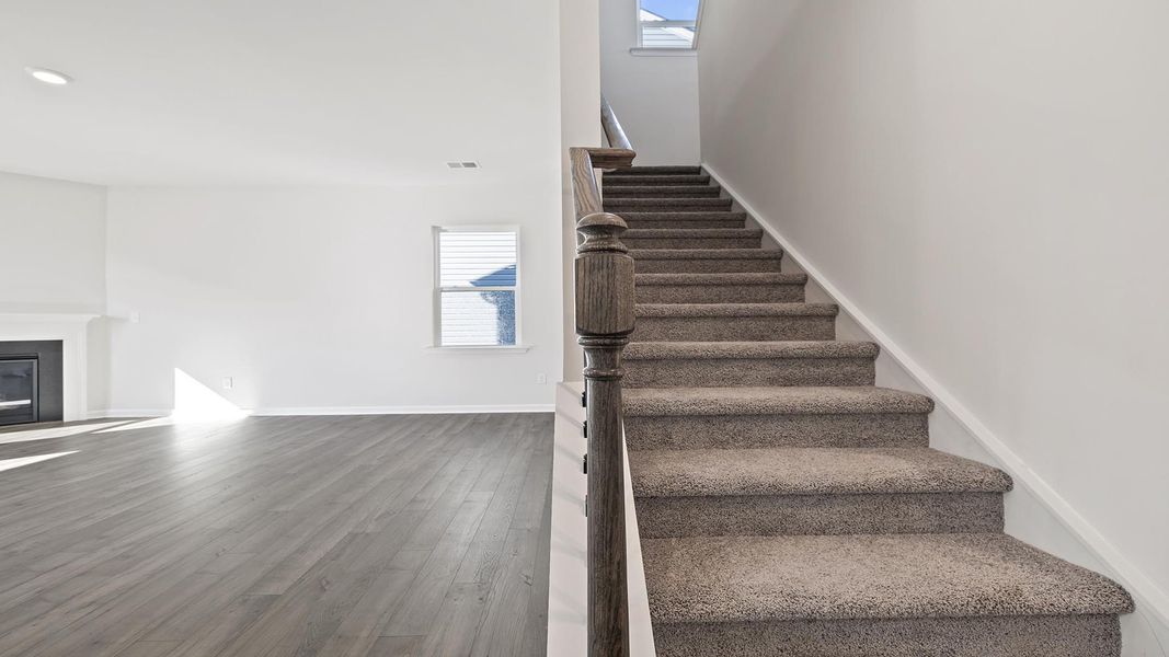 Spacious, unfurnished interior of a new home in Sage Grove, Lyman (Image 27).