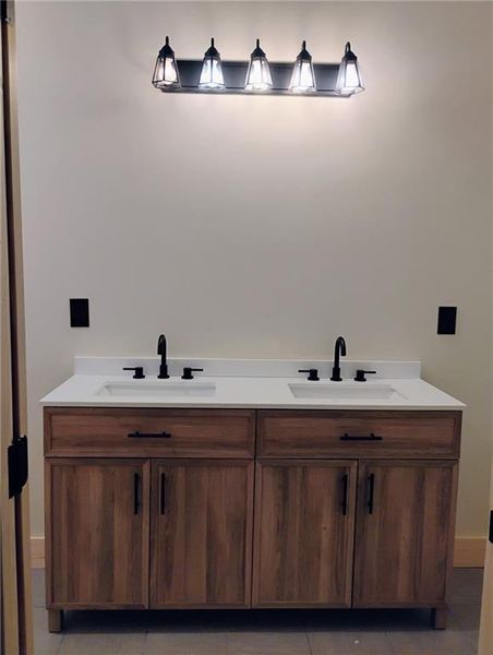 Close-up of interior finishes inside a home in , Ellijay (Image 8).