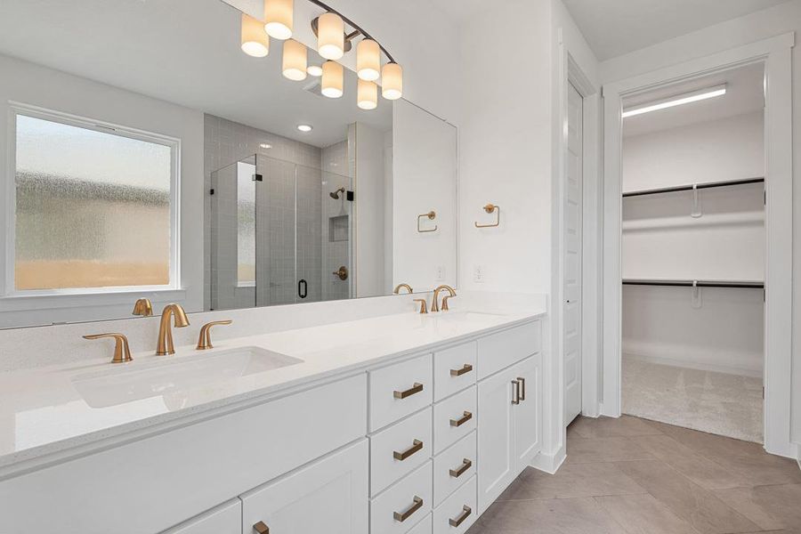 Furnished interior view inside a new home in Flora, Hutto (Image 3).