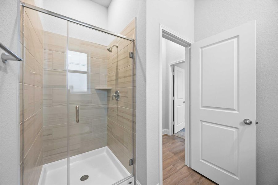 Furnished interior view inside a new home in Elyson, Katy (Image 7).