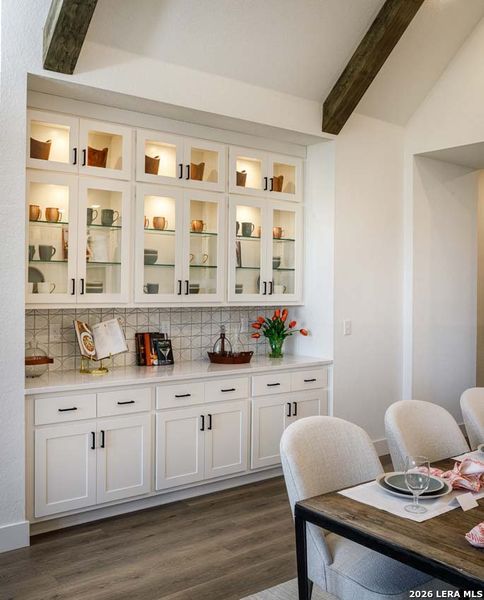 Furnished interior view inside a new home in Alsatian Oaks, Castroville (Image 15).