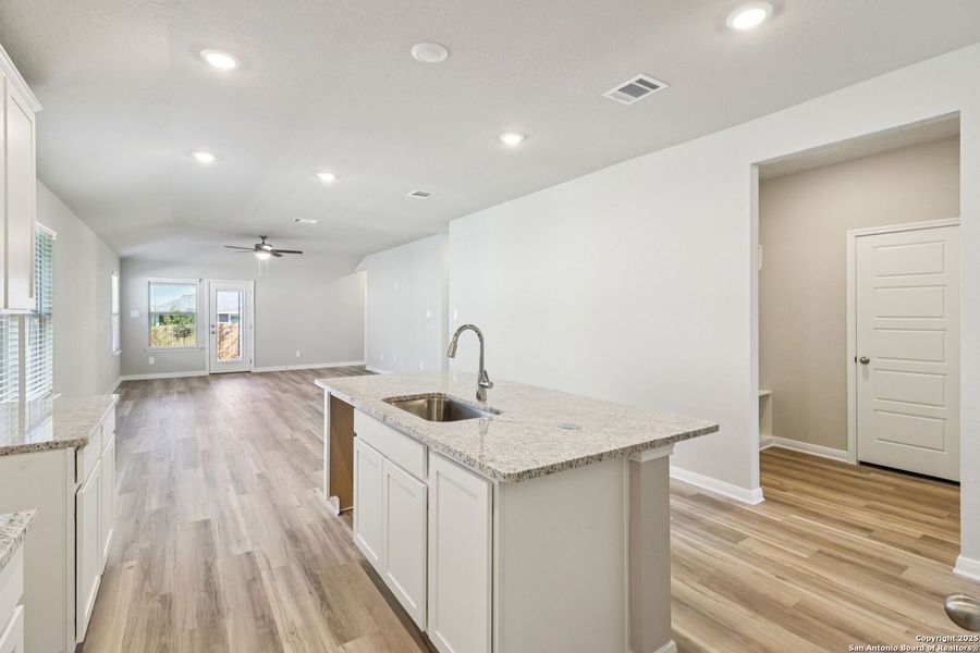 Furnished interior view inside a new home in Catalina, Converse (Image 15).